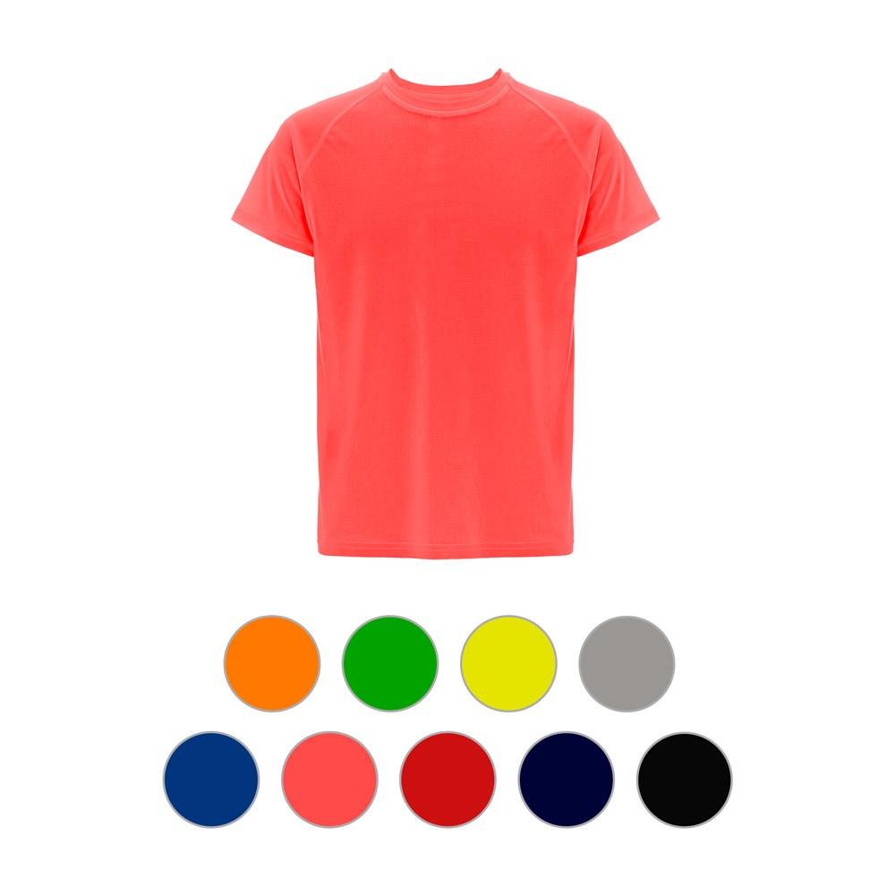 THC MOVE. T-shirt techniczny z krótkim rękawem wykonany z poliestru P046201S ST-30273-W