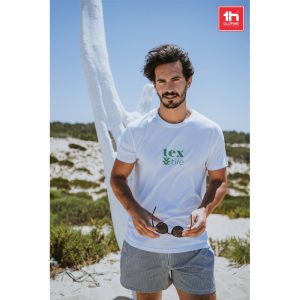THC FAIR WH. T-shirt 100% z bawełny. Kolor biały P046346S ST-30279-W
