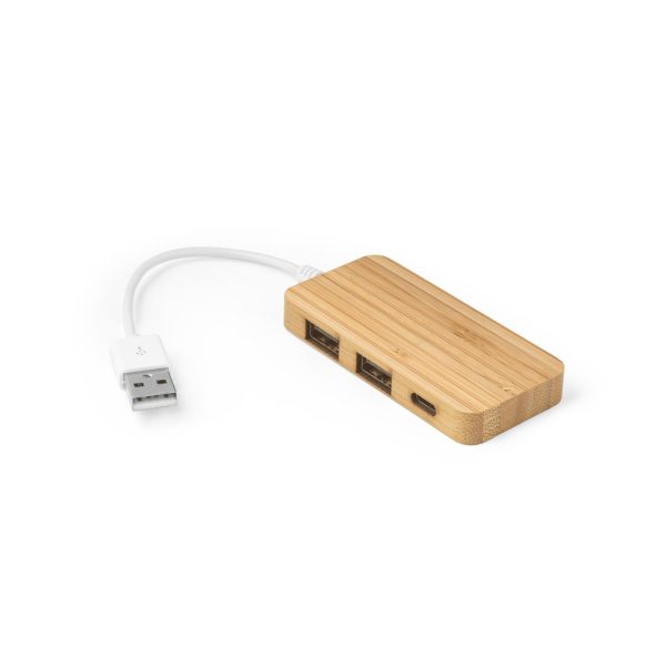 MOSER. Bambusowy HUB USB P046687S