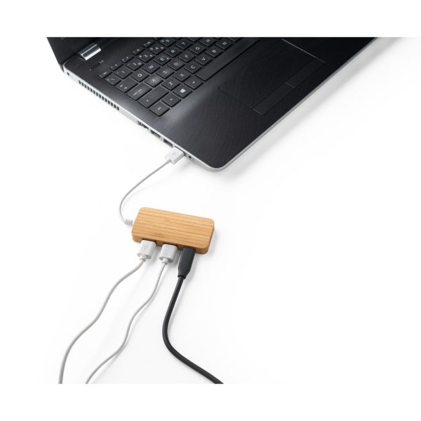 MOSER. Bambusowy HUB USB P046687S