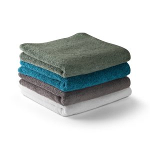 BARDEM L. Ręcznik kąpielowy z bawełny i bawełny z recyklingu P046725S ST-99047-W
