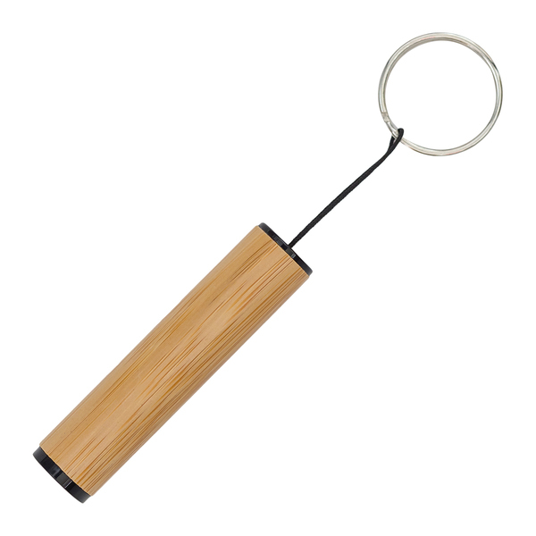 Bambusowy długopis i latarka w pudełku Pelak P046934R RO-R02319.13