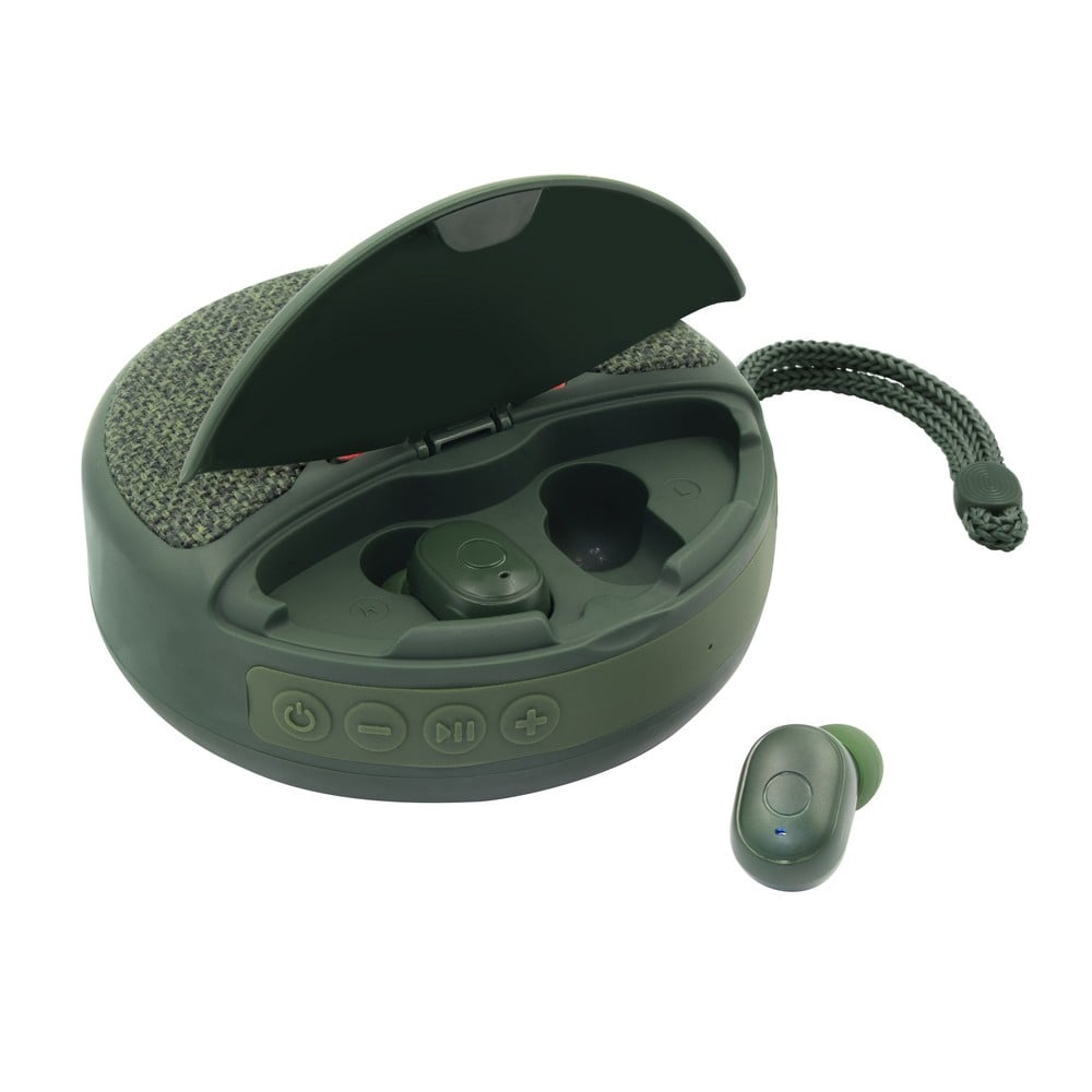 Głośnik bezprzewodowy 5W Air Gifts, radio, bezprzewodowe słuchawki douszne | Caleb P047883X AX-V7282-W