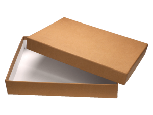 Pudełko kaszerowane papierem ozdobnym (25x21x5cm) P049905J JA-44703710