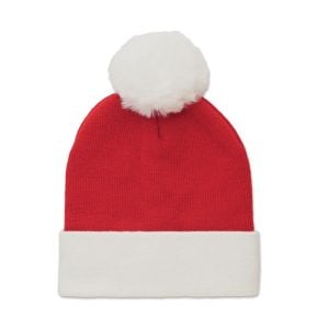 Świąteczna czapka z dzianiny P051013O MI-CX1528-05