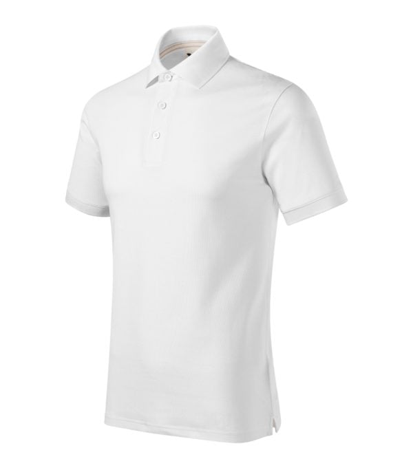 Prime (GOTS) Koszulka polo męska P051465F biały