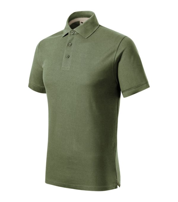 Prime (GOTS) Koszulka polo męska P051465F khaki