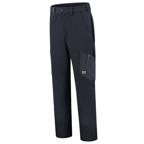 Work Trousers 4-way Stretch Spodnie robocze unisex P052987F atramentowy