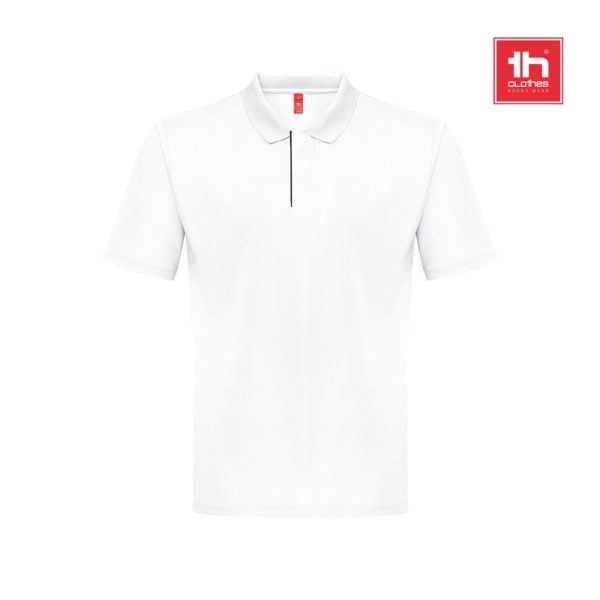 THC DYNAMIC WH. Męska techniczna koszulka polo P053663S