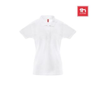 THC BERLIN WOMEN WH. Damska koszulka polo z krótkim rękawem P040776S ST-30263-W