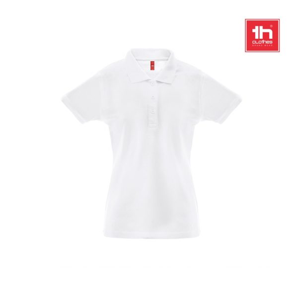 THC BERLIN WOMEN WH. Damska koszulka polo z krótkim rękawem P040776S