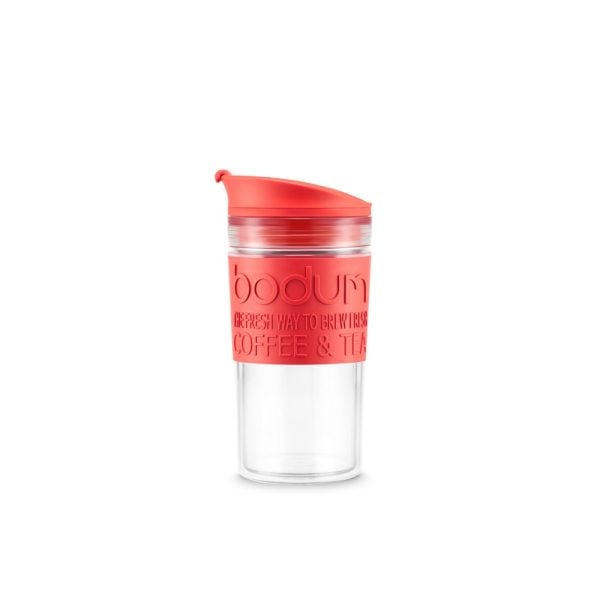 TRAVEL MUG 350. Kubek podróżny 350ml P044840S czerwony