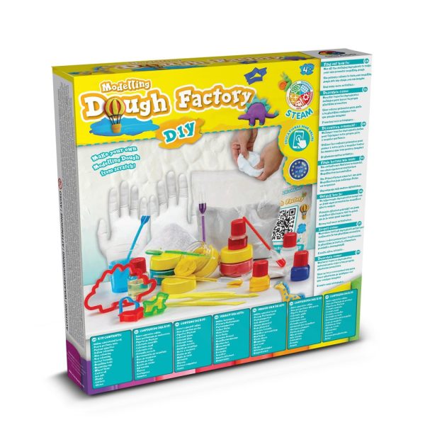 Modeling Dough Factory Kit III. Gra edukacyjna dostarczany z papierową torebką prezentową (100 g/m²) P066870S