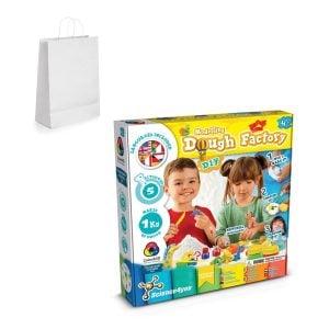 Modeling Dough Factory Kit III. Gra edukacyjna dostarczany z papierową torebką prezentową (100 g/m²) P066870S ST-35802-106