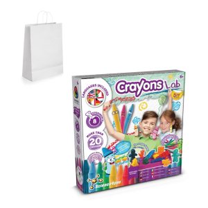 Crayon Factory Kit III. Gra edukacyjna dostarczany z papierową torebką prezentową (100 g/m²) P066883S ST-35806-106