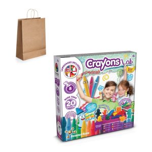 Crayon Factory Kit IV. Gra edukacyjna dostarczana z papierową torebką prezentową (115 g/m²) P066884S ST-35807-160