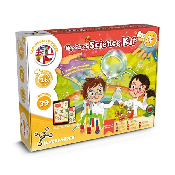 My First Science Kit III. Gra edukacyjna dostarczana z papierową torebką prezentową (115 g/m²) P066900S