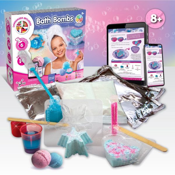 Bath Bombs Kit I. Gra edukacyjna dla dzieci P066958S