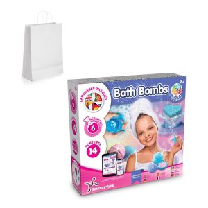 Bath Bombs Kit II. Gra edukacyjna dostarczana z papierową torebką prezentową (90 g/m²) P066959S ST-35838-106