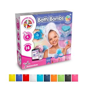 Bath Bombs Kit IV. Gra edukacyjna dostarczany z torebką prezentową z włókniny (80 g/m²) P066961S ST-35840-W