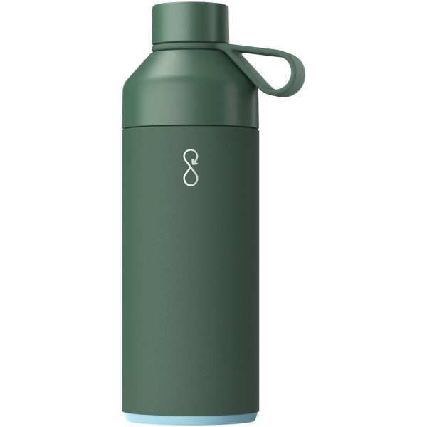 Big Ocean Bottle izolowany próżniowo bidon na wodę o pojemności 1000 ml P076764C zielony