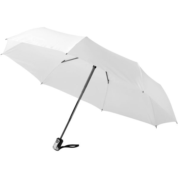 Automatyczny parasol składany 21,5" Alex P068245C biały