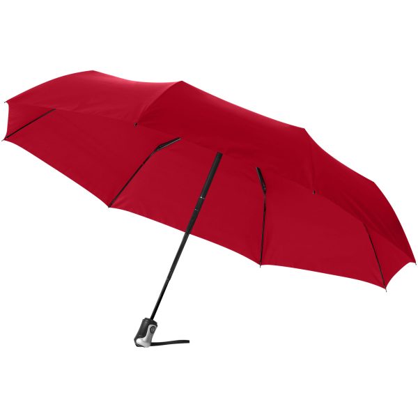 Automatyczny parasol składany 21,5" Alex P068245C czerwony