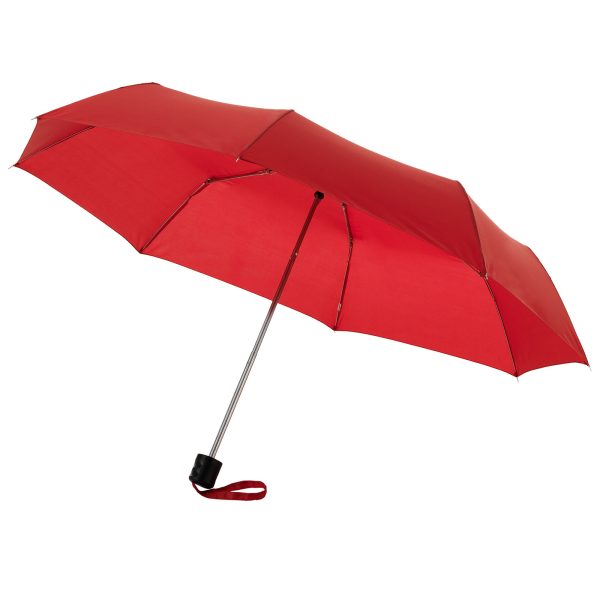 Parasol składany Ida 21,5" P068294C czerwony