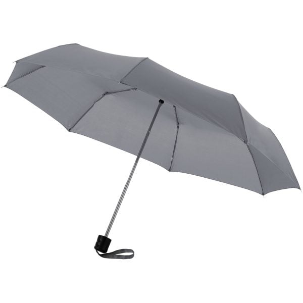 Parasol składany Ida 21,5" P068294C szary