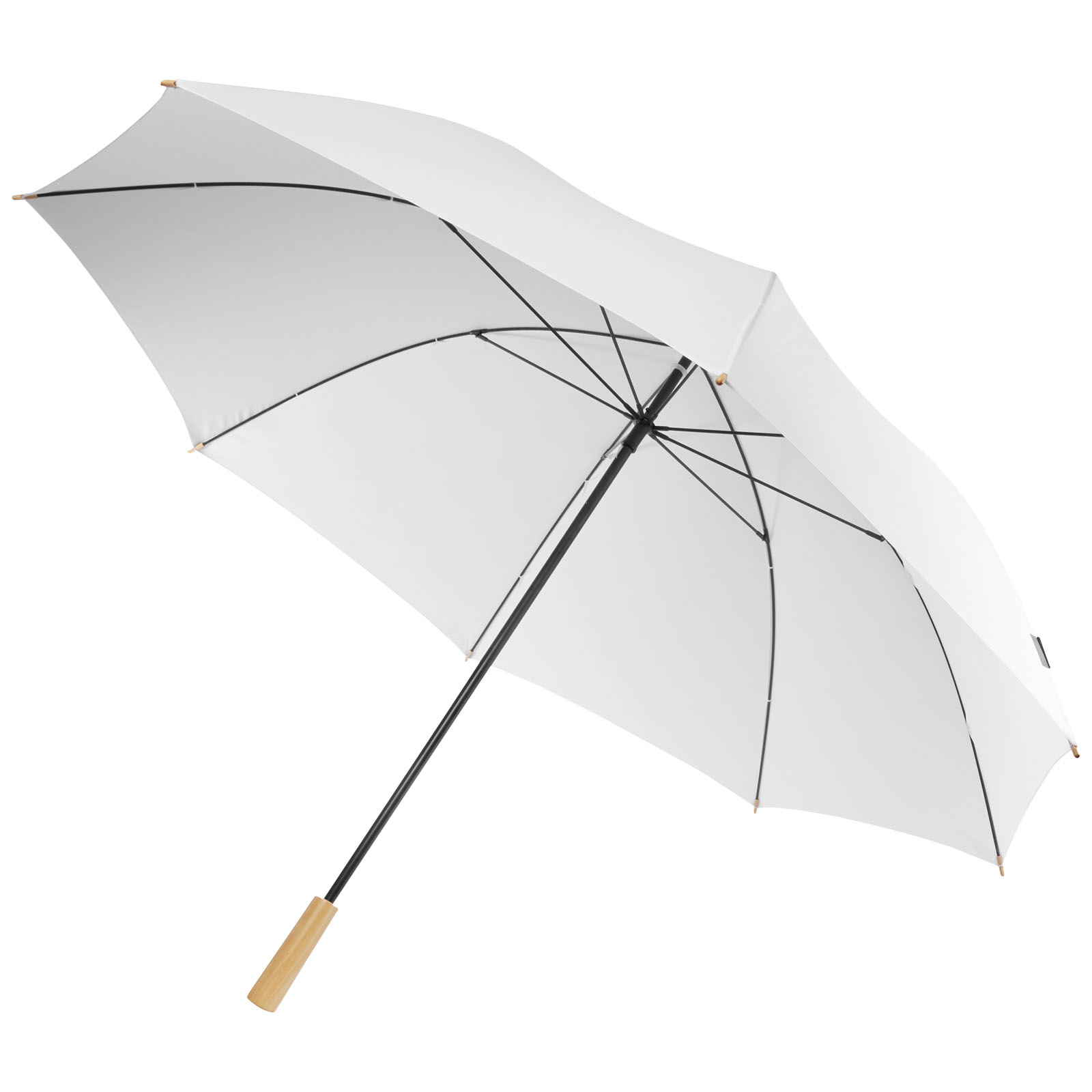 Wiatroodporny parasol golfowy 76 cm z PET z recyklingu Romee P073701C PFC-109409-W