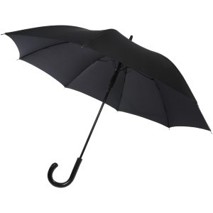 Fontana parasol z funkcją automatycznego otwierania, w optyce karbonowej i z przekrzywioną rączką o wymiarach 23" P073704C PFC-10941390