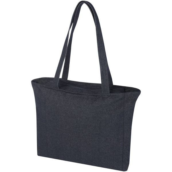 Weekender torba na zakupy z materiału z recyklingu o gramaturze 500 g/m² P077148C niebieski