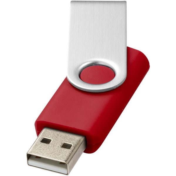 Pamięć USB Rotate-basic 2GB P068832C czerwony / srebrny