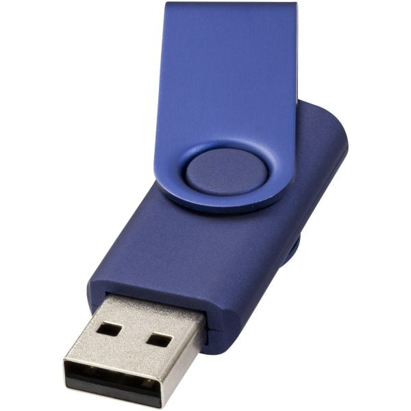 Pamięć USB Rotate-metallic 4GB P068838C granatowy