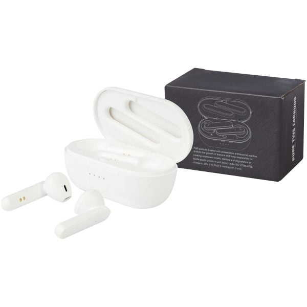 Pure TWS earbuds with antibacterial additive P075666C