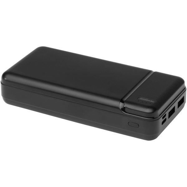 Loop powerbank o pojemności 20 000 mAh z tworzyw sztucznych pochodzących z recyklingu P076682C