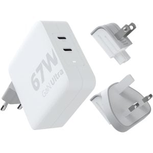 Xtorm XVC2067 GaNUltra ładowarka podróżna o mocy 67 W z kablem USB-C PD 100 W P082042C PFC-12439601