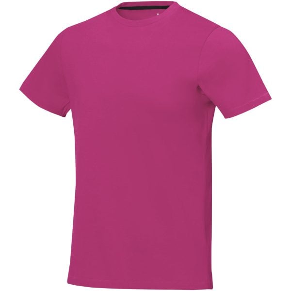 Męski t-shirt Nanaimo z krótkim rękawem P069980C magenta