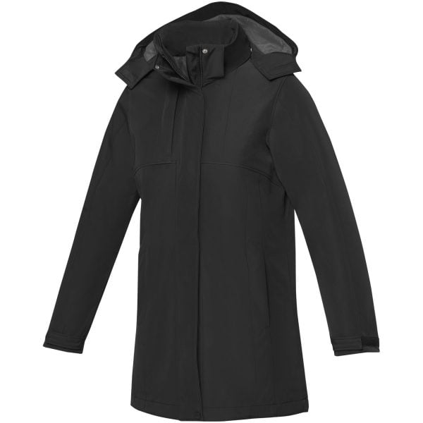 Hardy ocieplana parka damska P075435C czarny