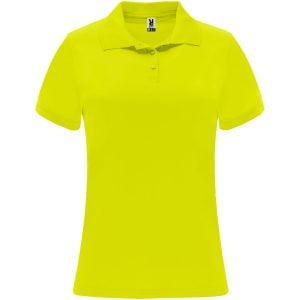 Monzha sportowa koszulka damska polo z krótkim rękawem P080253C PFC-R0410-W