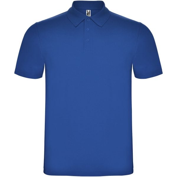 Austral koszulka polo unisex z krótkim rękawem P077588C błękitny