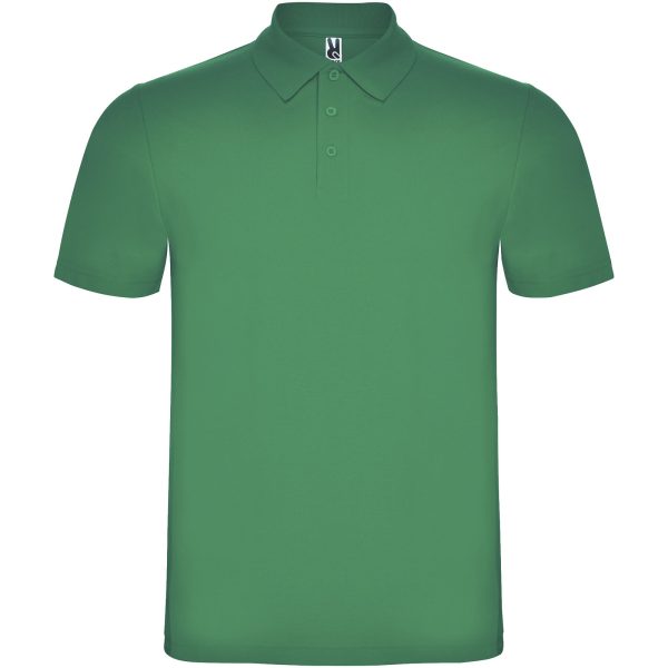 Austral koszulka polo unisex z krótkim rękawem P077588C zielony