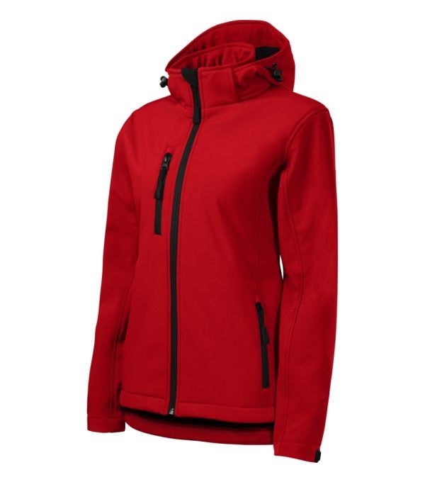 Performance Softshell kurtka damska P025251F czerwony