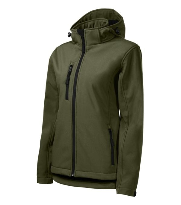 Performance Softshell kurtka damska P025251F military