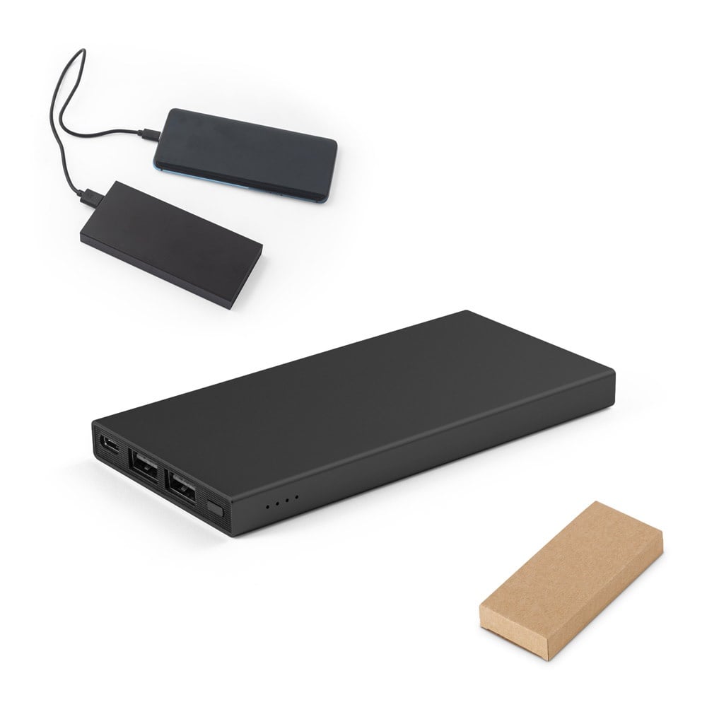 DOROTHY. Power bank 5.000 mAh wykonany w 100% z aluminium pochodzącego z recyklingu P083162S ST-97164-103