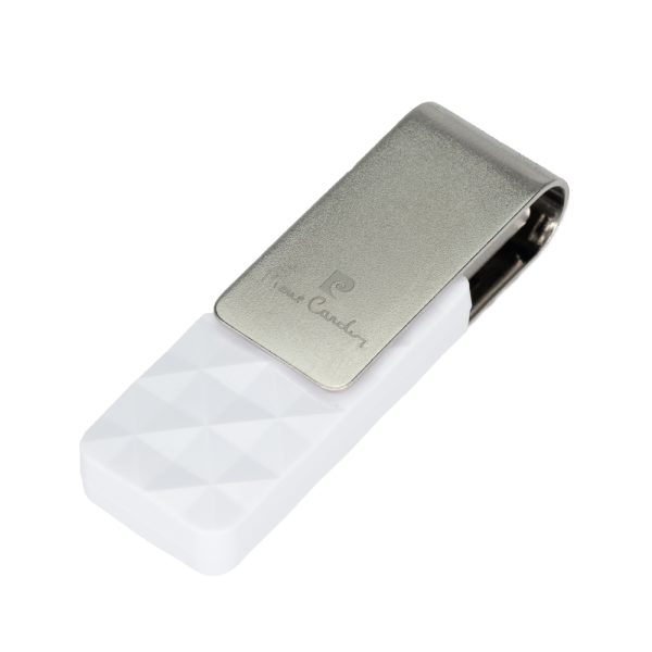 PENDRIVE PIERRE CARDIN USB P087091K biały