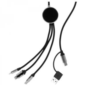 DŁUGI KABEL 5W1 Z PODŚWIETLANYM LOGO, W102TG P088334G EG-EG058803