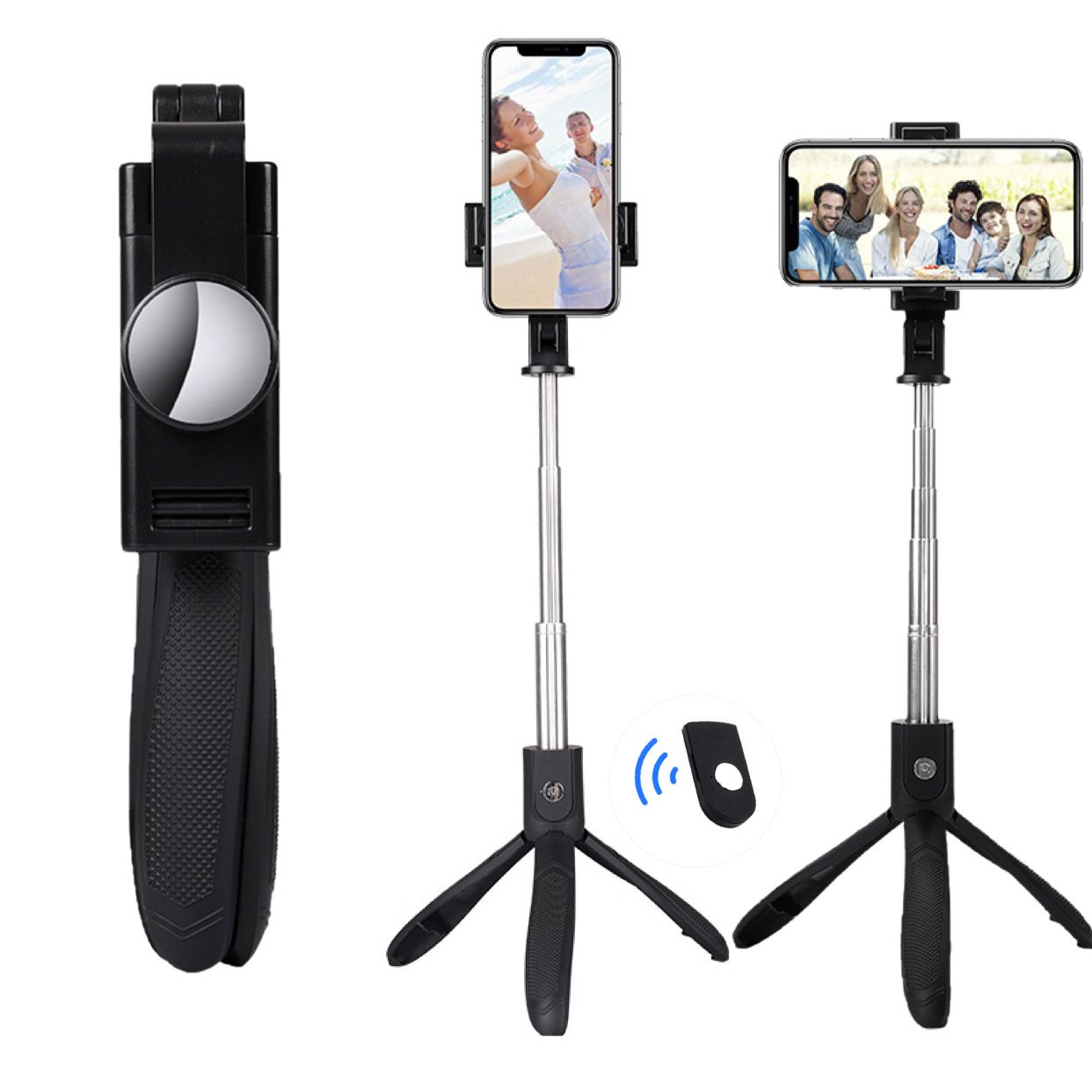 Selfie stick ze stojakiem P087173K MC-EG0589203