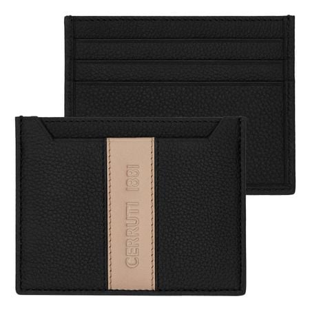 Etui na karty Delano Taupe & Black P093054P PM-NLC406X