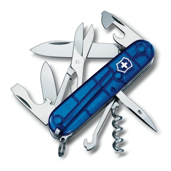 Scyzoryk Climber transparentny Victorinox P088378G EG-13703T-W